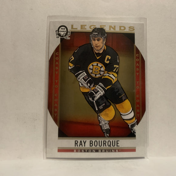 #208 Ray Bourque Legends Boston Bruins2018-19 OPC Coast to Coast Hockey Card KD