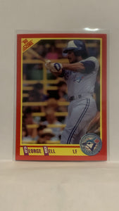 #286 George Bell Toronto Blue Jays 1990 Score Baseball Card