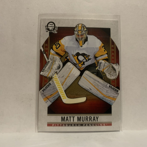 #86 Matt Murray Pittsburgh Penguins2018-19 OPC Coast to Coast Hockey Card KD