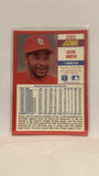 #285 Ozzie Smith St Louis Cardinals 1990 Score Baseball Card