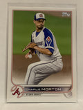 #82 Charlie Morton Atlanta Braves 2022 Topps Series One Baseball Card MLB