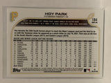 #184 Hoy Park Rookie Pittsburgh Pirates 2022 Topps Series One Baseball Card MLB