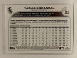 #284 Yasmani Grandal Chicago White Sox 2022 Topps Series One Baseball Card MLB