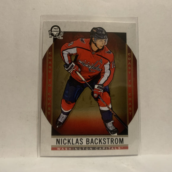 #17 Nicklas Backstrom Washington Capitals2018-19 OPC Coast to Coast Hockey Card KE