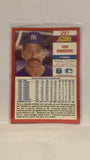 #297 Tom Brookens New York Yankees 1990 Score Baseball Card