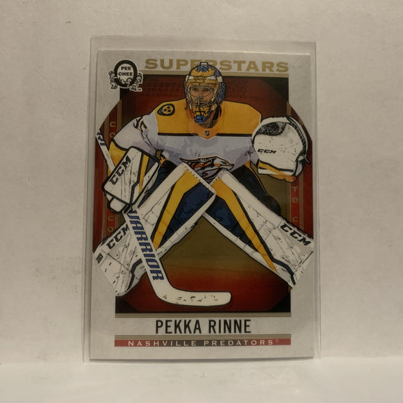#144 Pekka Rinne Superstars Nashville Predators2018-19 OPC Coast to Coast Hockey Card KE