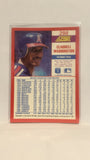 #298 Claudell Washington Los Angeles Angels 1990 Score Baseball Card