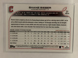 #21 Shane Bieber   Cleveland Guardians 2022 Topps Series One Baseball Card MLB