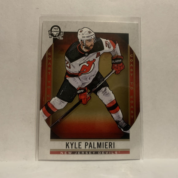 #63 Kyle Palmieri New Jersey Devils2018-19 OPC Coast to Coast Hockey Card KE