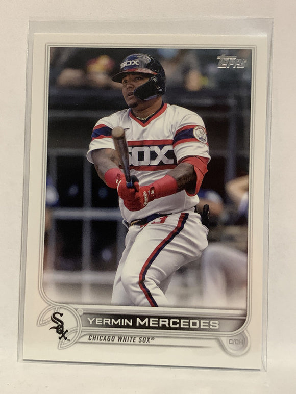 #141 Yermin Mercedes Chicago White Sox 2022 Topps Series One Baseball Card MLB