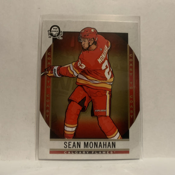 #53 Sean Monahan Calgary Flames2018-19 OPC Coast to Coast Hockey Card KE