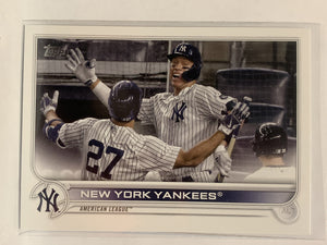 #121 Yankee Stadium New York Yankees 2022 Topps Series One Baseball Card MLB