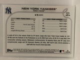 #121 Yankee Stadium New York Yankees 2022 Topps Series One Baseball Card MLB