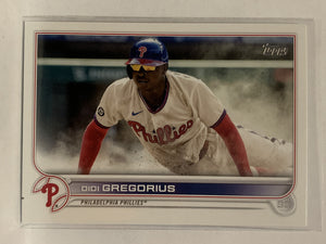 #44 Didi Gregorius Philadelphia Phillies 2022 Topps Series One Baseball Card MLB