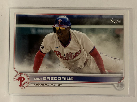 #44 Didi Gregorius Philadelphia Phillies 2022 Topps Series One Baseball Card MLB