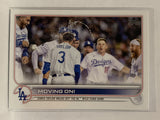 #238 Moving On Los Angeles Dodgers 2022 Topps Series One Baseball Card MLB