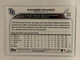 #215 Wander Franco Rookie Tampa Bay Rays 2022 Topps Series One Baseball Card MLB