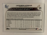 #264 Jackson Kowar Rookie Kansas City Royals 2022 Topps Series One Baseball Card MLB