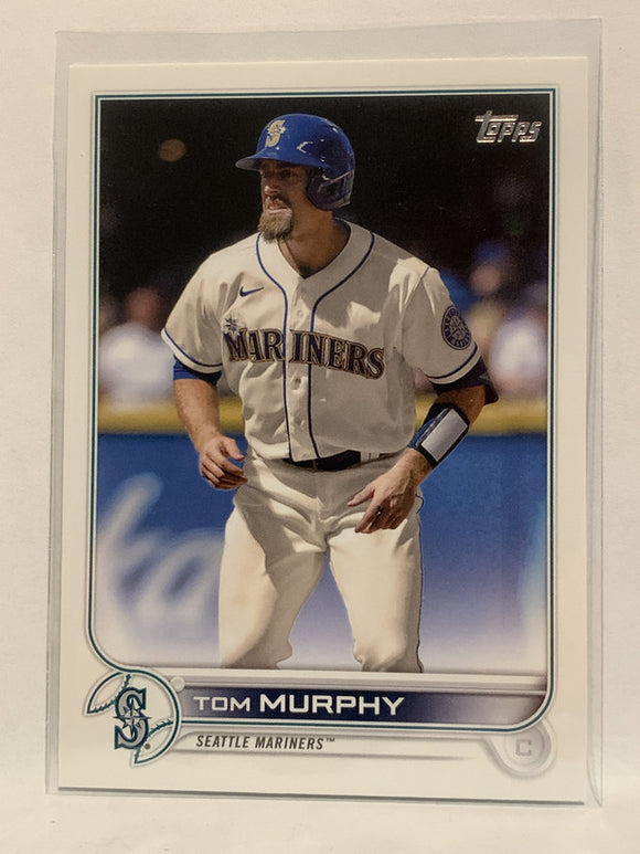 #262 Tom Murphy Seattle Mariners 2022 Topps Series One Baseball Card MLB