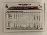 #154 Jared Walsh Los Angeles Angels 2022 Topps Series One Baseball Card MLB