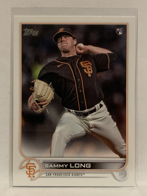 #308 Sammy Long Rookie San Francisco Giants 2022 Topps Series One Baseball Card MLB