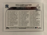 #119 Walk-off Water New York Yankees 2022 Topps Series One Baseball Card MLB