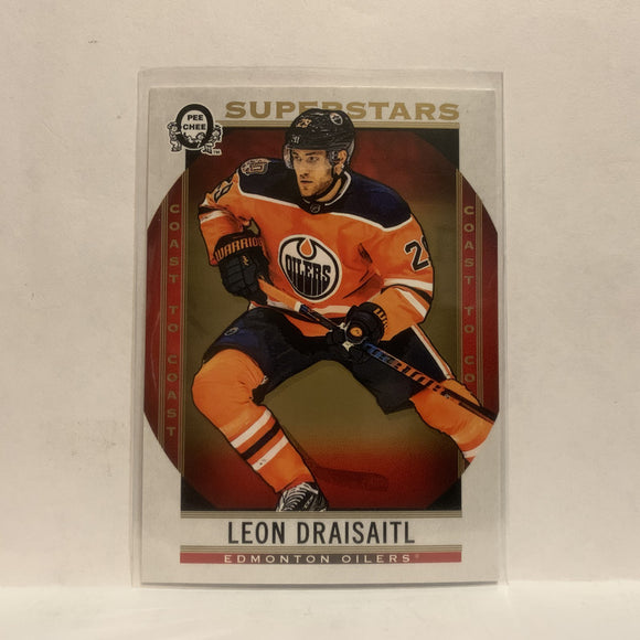 #143 Leon Draisaitl Edmonton Oilers2018-19 OPC Coast to Coast Hockey Card KG