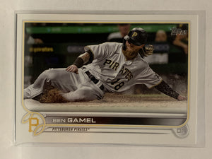 #285 Ben Gamel  Pittaburgh Pirates 2022 Topps Series One Baseball Card MLB