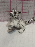 White Tiger Baby Cub Schleich  Toy Animal