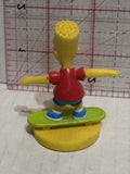 Bart Simpson on Skateboard 2003 Kelloggs Sasco  Toy Character