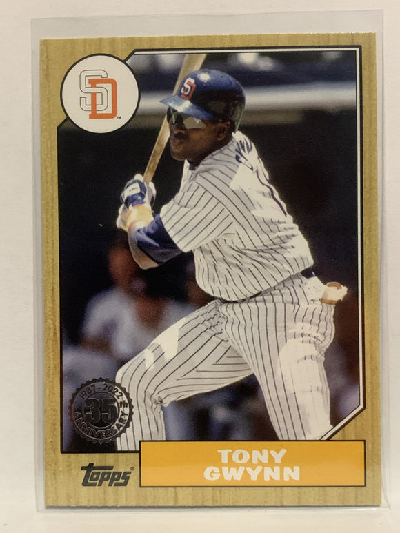 #T87-57 Tony Gwynn San Diego Padres 2022 Topps Series One Baseball Card MLB