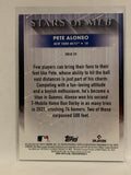 #SMLB-29 Pete Alonso Stars of MLB New York Mets 2022 Topps Series One Baseball Card MLB