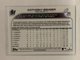 #160 Anthony Bender Rookie Miami Marlins 2022 Topps Series One Baseball Card MLB