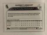 #239 Garrett Crochet Chicago White Sox 2022 Topps Series One Baseball Card MLB