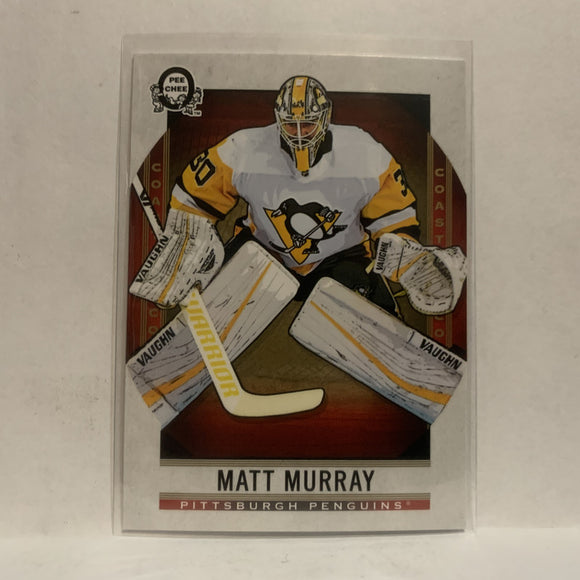 #86 Matt Murray Pittsburgh Penguins2018-19 OPC Coast to Coast Hockey Card KH