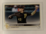 #307 Steven Brault Pittsburgh Pirates 2022 Topps Series One Baseball Card MLB