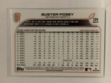 #209 Buster Posey San Francisco Giants 2022 Topps Series One Baseball Card MLB