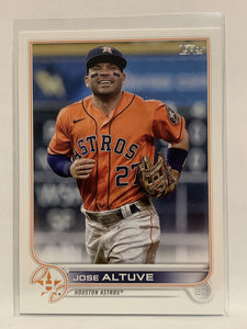 #278 Jose Altuve   Houston Astros 2022 Topps Series One Baseball Card MLB