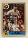 #T87-81 Alex Bregman Houston Astros 2022 Topps Series One Baseball Card MLB