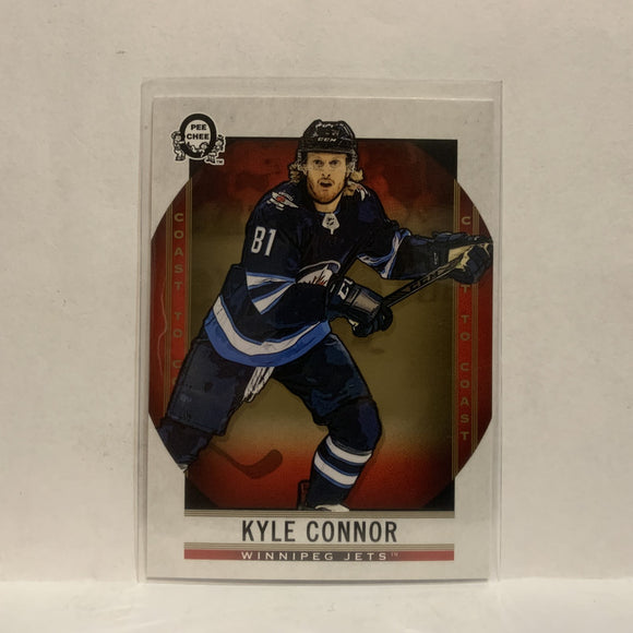 #52 Kyle Connor Winnipeg Jets2018-19 OPC Coast to Coast Hockey Card KI