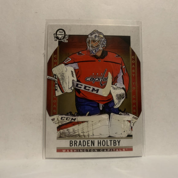 #99 Braden Holtby Washington Capitals2018-19 OPC Coast to Coast Hockey Card KI