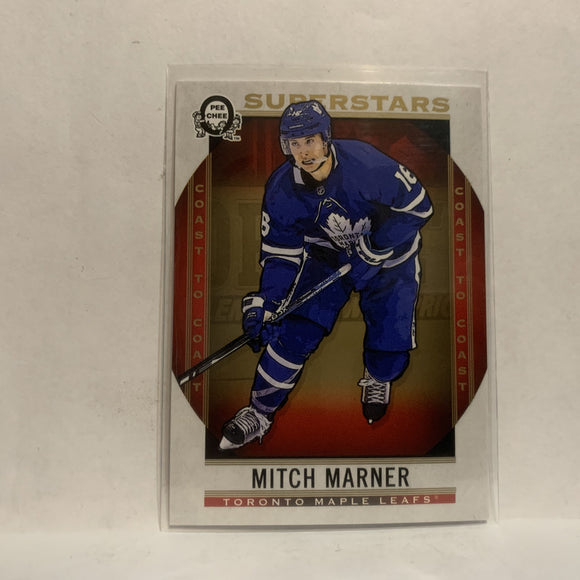 #142 Mitch Marner Superstars Toronto Maple Leafs2018-19 OPC Coast to Coast Hockey Card KI