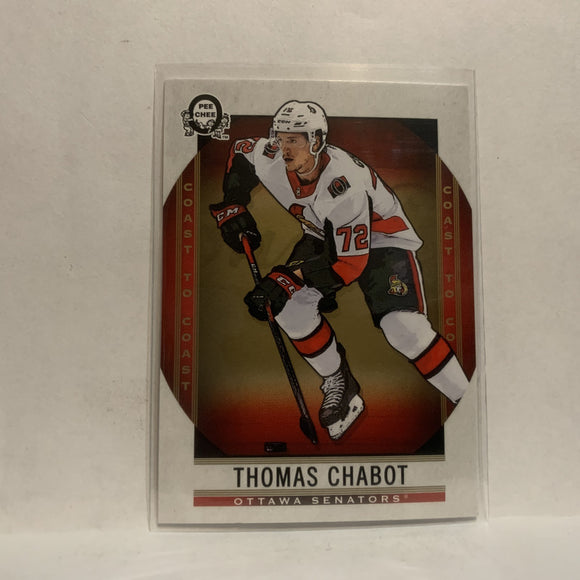 #69 Thomas Chabot Ottawa Senators2018-19 OPC Coast to Coast Hockey Card KI