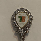 Lumsden Feeling Proud Saskatchewan 1905 1980 Collectable Souvenir Spoon AD