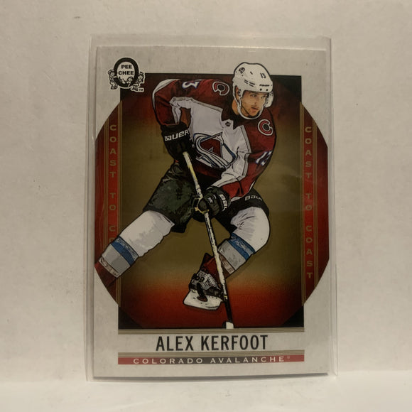 #88 Alex Kerfoot Colorado Avalanche2018-19 OPC Coast to Coast Hockey Card KJ
