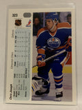 #323 Chris Joseph Edmonton Oilers 1990-91 Upper Deck Hockey Card  NHL