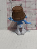 Clumsy Smurf with a Bucket on Head 2011 Peyo  Toy Character