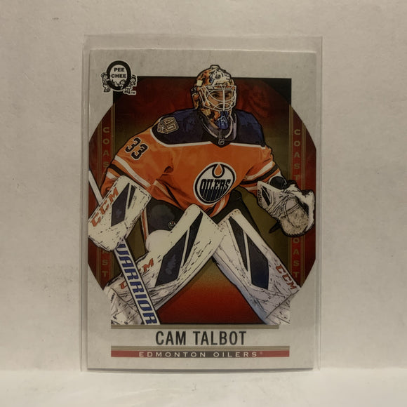 #96 Cam Talbot Edmonton Oilers2018-19 OPC Coast to Coast Hockey Card KK