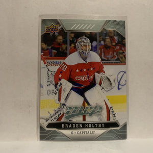 #89 Braden Holtby Washington Capitals 2019-20 Upper Deck MVP Hockey Card KK