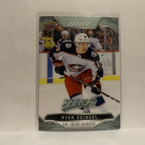 #145 Ryan Dzingel Columbus Blue Jackets 2019-20 Upper Deck MVP Hockey Card KK